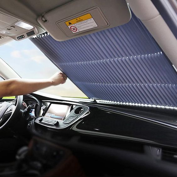 Car Retractable Curtain With UV Protection