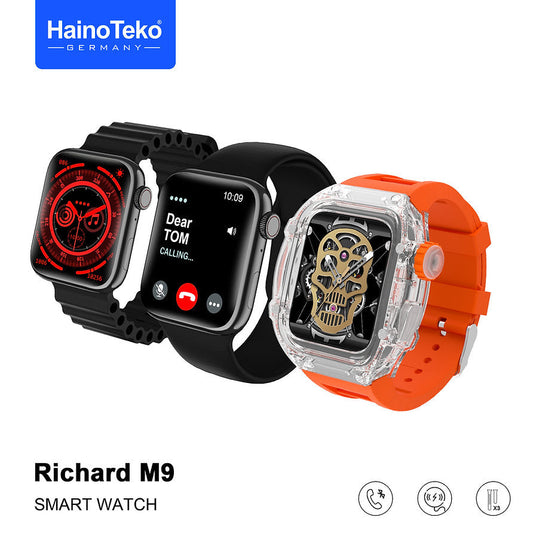 Haino Teko Richard M-9 Smart Watch (3 Straps)