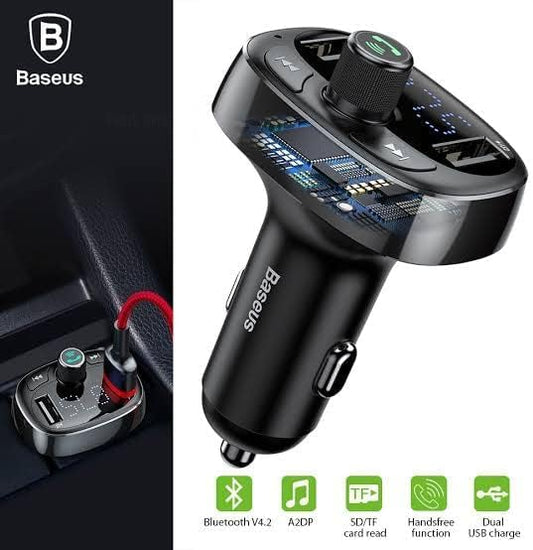 T-Typed Bluetooth MP3 Car Charger